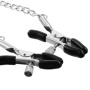 Зажимы на соски с серебряной цепью (Интимные украшения)