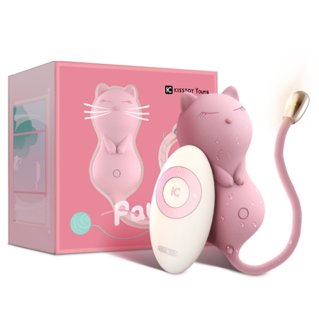 KISS TOY Виброяйцо Paula на пульте ДУ и USB зарядкой