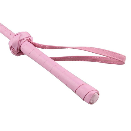 Длинный тонкий кожаный стек X-Play(розовый)