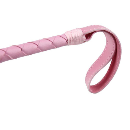 Длинный тонкий кожаный стек X-Play(розовый)